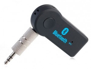 Adaptador de Audio Bluetooth Para Coche con Entrada Jack 3.5