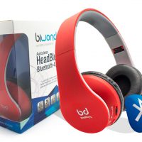 Auricular Headbluex Bluetooth 4.0 Rojo Biwond