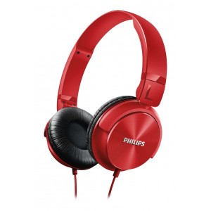 auriculares philips rojo