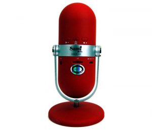 Altavoz Bluetooth Sami RS-939 Retro Rojo